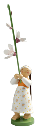 Girl Cherry Blossoms<br>Wendt & Kühn Flower Child